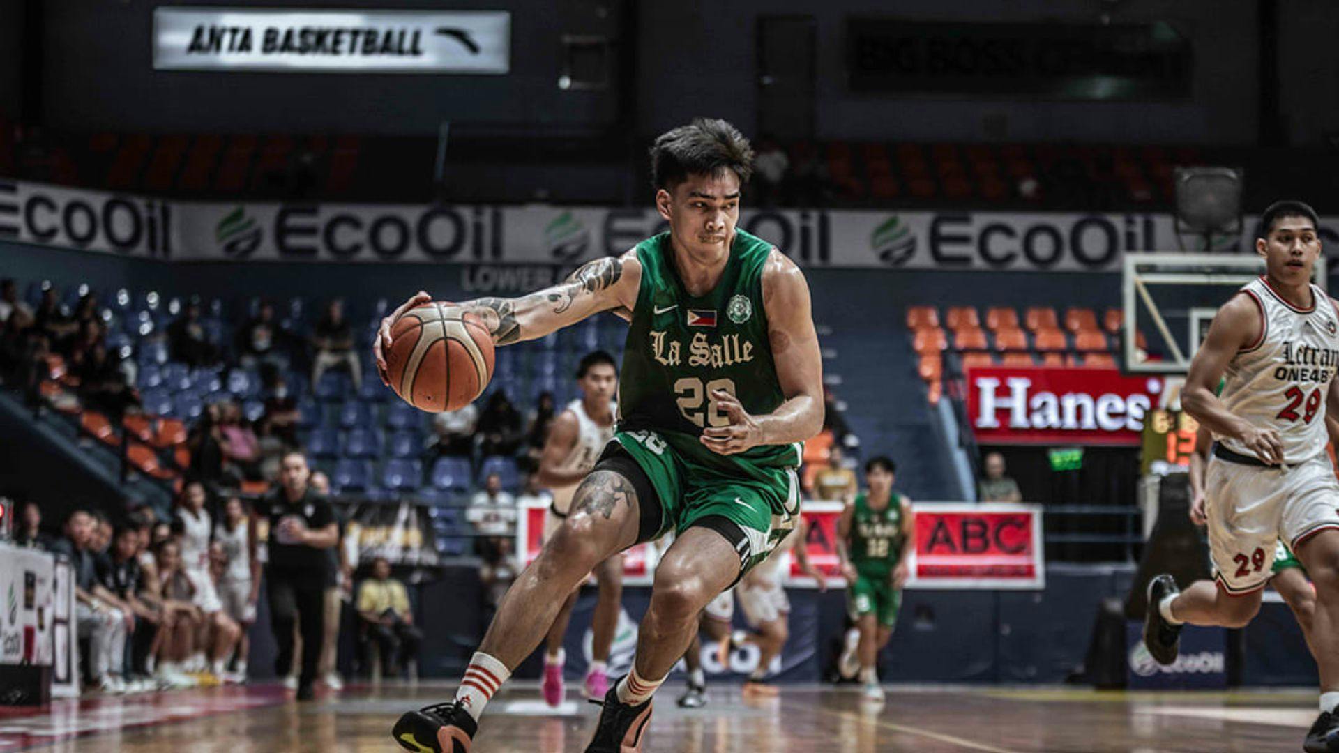 La Salle nearly blows 24-point lead, but Green Archers hold off Letran to enter FilOil Preseason Cup Finals